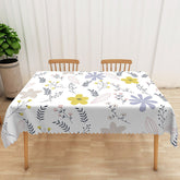 Lofaris Fresh and Sweet Spring Floral Tablecloth for Cheerful Garden Party Easter Bridal Shower Decor